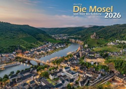 Cover-Bild zum Titel 'Die Mosel von Trier bis Koblenz 2026 Bildkalender A3 Spiralbindung' von ''
