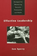 Cover-Bild zum Titel 'Effective Leadership' von 'Len Sperry'