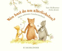 Cover-Bild zum Titel 'Wen hast du am allerliebsten?' von 'Sam Mcbratney'
