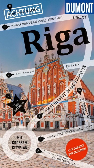 DUMONT direkt Reiseführer Riga - Mirko Kaupat