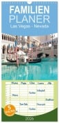 Cover-Bild zum Titel 'Familienplaner 2026 - Las Vegas - Nevada mit 5 Spalten (Wandkalender, 21 x 45 cm) CALVENDO' von 'Katrin Lantzsch'