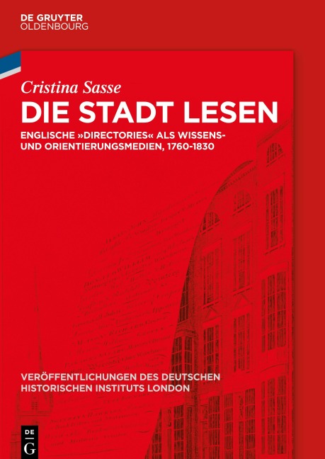 Die Stadt lesen - Cristina Sasse