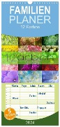 Familienplaner 2024 - 12 Farben Kunst und Küche mit 5 Spalten (Wandkalender, 21 x 45 cm) CALVENDO - Martina Cross