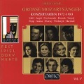 Grosse Mozartsänger Vol.5-Konzertarien 1972-1983 - Moll/Fassbaender/Donath/Popp/MOS