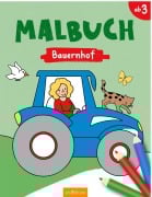 Cover-Bild zum Titel 'Malbuch Bauernhof' von ''