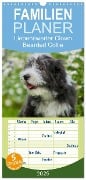 Familienplaner 2025 - Liebenswerter Clown Bearded Collie mit 5 Spalten (Wandkalender, 21 x 45 cm) CALVENDO - Sigrid Starick