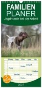 Cover-Bild zum Titel 'Familienplaner 2027 - Jagdhunde bei der Arbeit mit 5 Spalten (Wandkalender, 21 x 45 cm) CALVENDO' von 'Tanja Brandt'