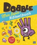 Cover-Bild zum Titel 'Dobble - Mein Super-Rätselbuch' von 'Sandra Lebrun'