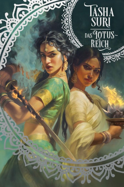 Das Lotus-Reich (Die brennenden Reiche 3) (Collector's Edition mit Farbschnitt und Miniprint) - Tasha Suri