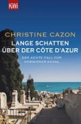 Cover-Bild zum Titel 'Lange Schatten über der Côte d'Azur' von 'Christine Cazon'