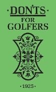 Cover-Bild zum Titel 'Don'ts for Golfers' von 'Bloomsbury Publishing'