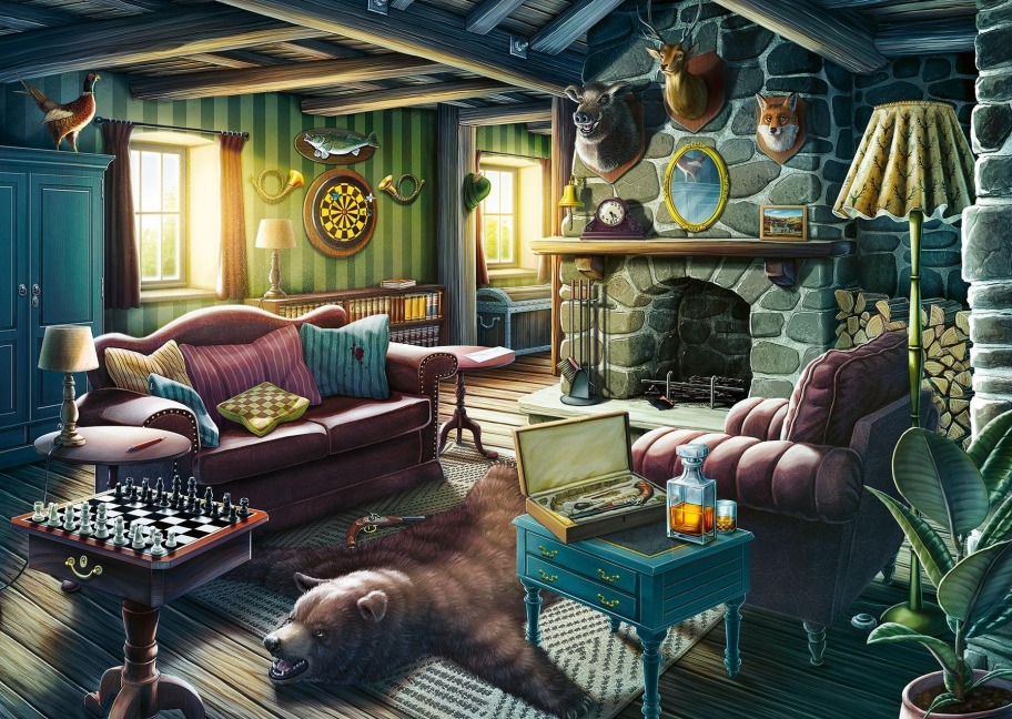 Ravensburger Puzzle X Crime - Der geschenkte Mord - 408 Teile Puzzle-Krimispiel für 1-4 Spieler - 