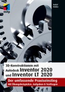 Cover-Bild zum Titel '3D-Konstruktionen mit Autodesk Inventor 2020 und Inventor LT 2020' von 'Detlef Ridder'