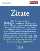 Zitate Tagesabreißkalender 2026 - Berthold Budde