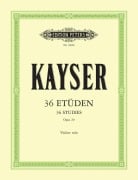 36 Etüden op. 20 - Heinrich Ernst Kayser