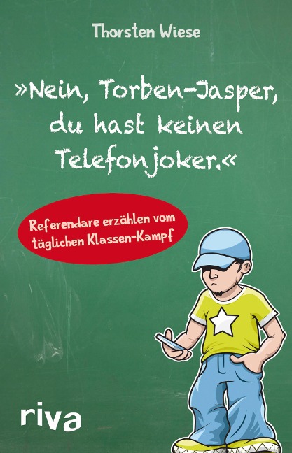 "Nein, Torben-Jasper, du hast keinen Telefonjoker." - Thorsten Wiese