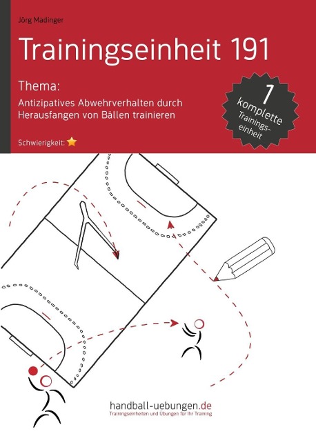 Antizipatives Abwehrverhalten durch Herausfangen von Bällen trainieren (TE 191) - Jörg Madinger