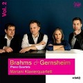 Cover-Bild zum Titel 'Brahms & Gernsheim: Piano Quartets,Vol. 2' von 'Mariani Klavierquartett'