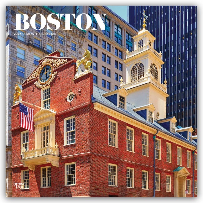 Boston 2027 - 16-Monatskalender - Browntrout Publishers