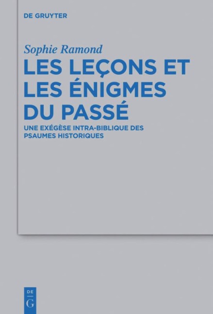 Les leçons et les énigmes du passé - Sophie Ramond
