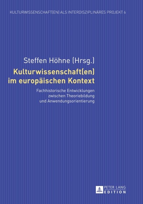 Kulturwissenschaft(en) im europäischen Kontext - 