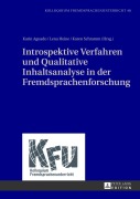Cover-Bild zum Titel 'Introspektive Verfahren und Qualitative Inhaltsanalyse in der Fremdsprachenforschung' von ''