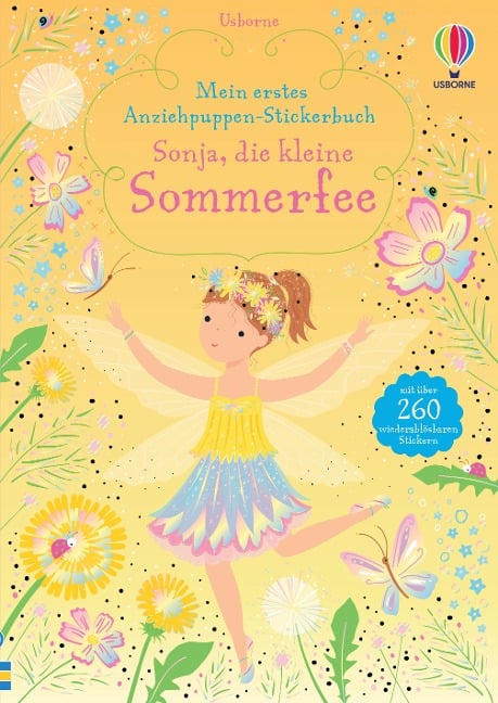 Mein erstes Anziehpuppen-Stickerbuch: Sonja, die kleine Sommerfee - Fiona Watt