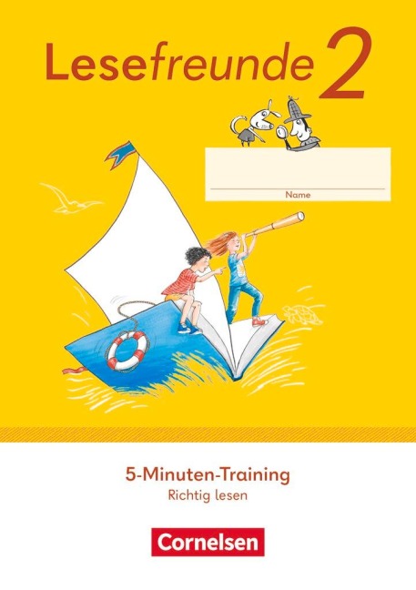 Lesefreunde 2. Schuljahr. 5-Minuten-Training - Arbeitsheft Richtig Lesen - Östliche Bundesländer und Berlin - 