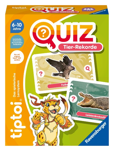 tiptoi® Quiz Tier-Rekorde - ab 6 Jahre - 