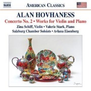 Cover-Bild zum Titel 'Hovhaness: Werke für Violine und Klavier/Konzert f' von 'Avlana/Salzburg Chamber Soloists/Schiff Eisenberg'