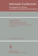 Cover-Bild zum Titel 'Organisation von Rechenzentren' von ''