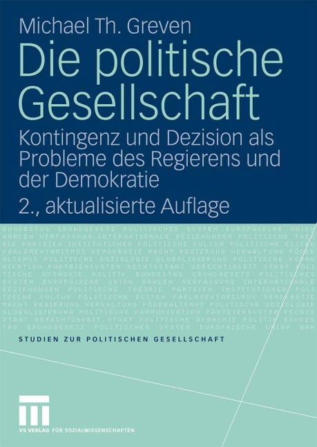 Die politische Gesellschaft - Michael Th. Greven
