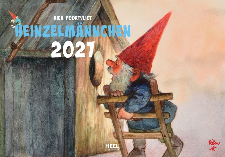 Heinzelmännchen Kalender 2027 - Rien Poortvliet