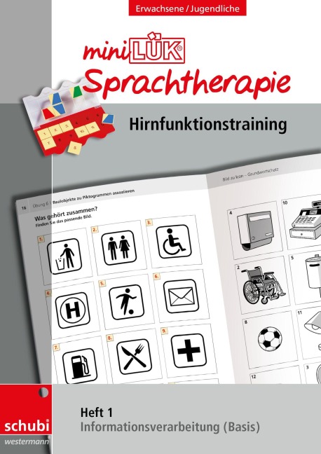miniLÜK-Sprachtherapie Heft 1 - Hirnfunktionstraining - 