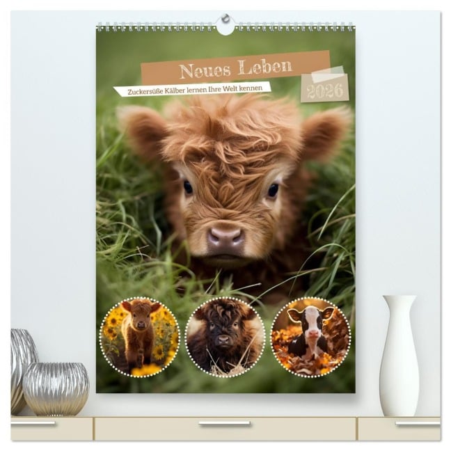 Neues Leben (hochwertiger Premium Wandkalender 2026 DIN A2 hoch), Kunstdruck in Hochglanz - Steffen Gierok-Latniak