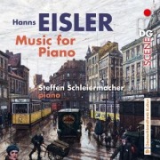 Cover-Bild zum Titel 'Eisler: Klaviermusik' von 'Steffen Schleiermacher'