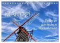 Mandø - Perle im dänischen Wattenmeer (Tischkalender 2025 DIN A5 quer), CALVENDO Monatskalender - Udo Haafke