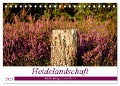 Heidelandschaft im Farbenspiel der Natur (Tischkalender 2025 DIN A5 quer), CALVENDO Monatskalender - Petra Giesecke