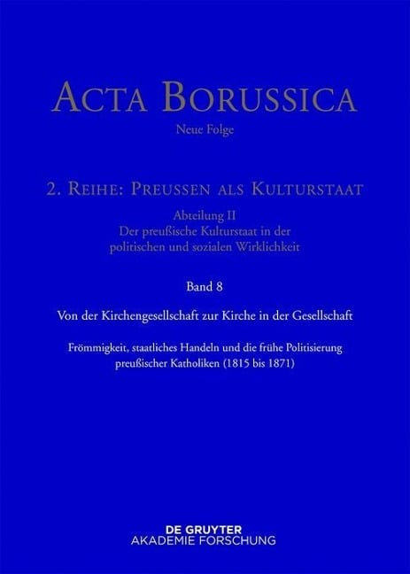 Von der Kirchengesellschaft zur Kirche in der Gesellschaft - 