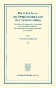 Cover-Bild zum Titel 'Die Schuldlehre der Postglossatoren und ihre Fortentwickelung.' von 'Woldemar Engelmann'