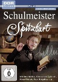 Cover-Bild zum Titel 'Schulmeister Spitzbart' von 'Wolfgang Hübner, Ellen-Maria Jäger, Friedemann Schreiter, Karl-Ernst Sasse'