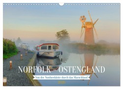 Cover-Bild zum Titel 'Norfolk - Ostengland: Von der Nordseeküste durch das Marschland (Wandkalender 2026 DIN A3 quer), CALVENDO Monatskalender' von 'Joana Kruse'