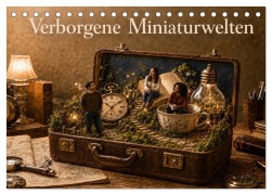 Cover-Bild zum Titel 'Verborgene Miniaturwelten (Tischkalender 2027 DIN A5 quer), CALVENDO Monatskalender' von 'Mele le Rose'