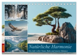 Cover-Bild zum Titel 'Natürliche Harmonie (Tischkalender 2026 DIN A5 quer), CALVENDO Monatskalender' von 'Steffen Gierok-Latniak'