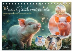 Pure Glücksmomente (Tischkalender 2025 DIN A5 quer), CALVENDO Monatskalender - Steffen Gierok-Latniak