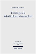 Cover-Bild zum Titel 'Theologie als Wirklichkeitswissenschaft' von 'Georg Pfleiderer'