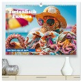 Tintenfisch Fashion. Coole Models zeigen die Trends (hochwertiger Premium Wandkalender 2025 DIN A2 quer), Kunstdruck in Hochglanz - Rose Hurley
