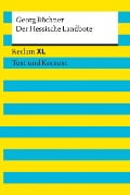 Der Hessische Landbote. Textausgabe mit Kommentar und Materialien - Georg Büchner