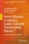 Cover-Bild zum Titel 'Recent Advances in Logistics, Supply Chain and Transportation, Volume 1' von ''