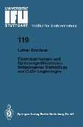 Eigenspannungen und Spannungsrißkorrosion tiefgezogener Werkstücke aus CuZn-Legierungen - Lothar Brückner